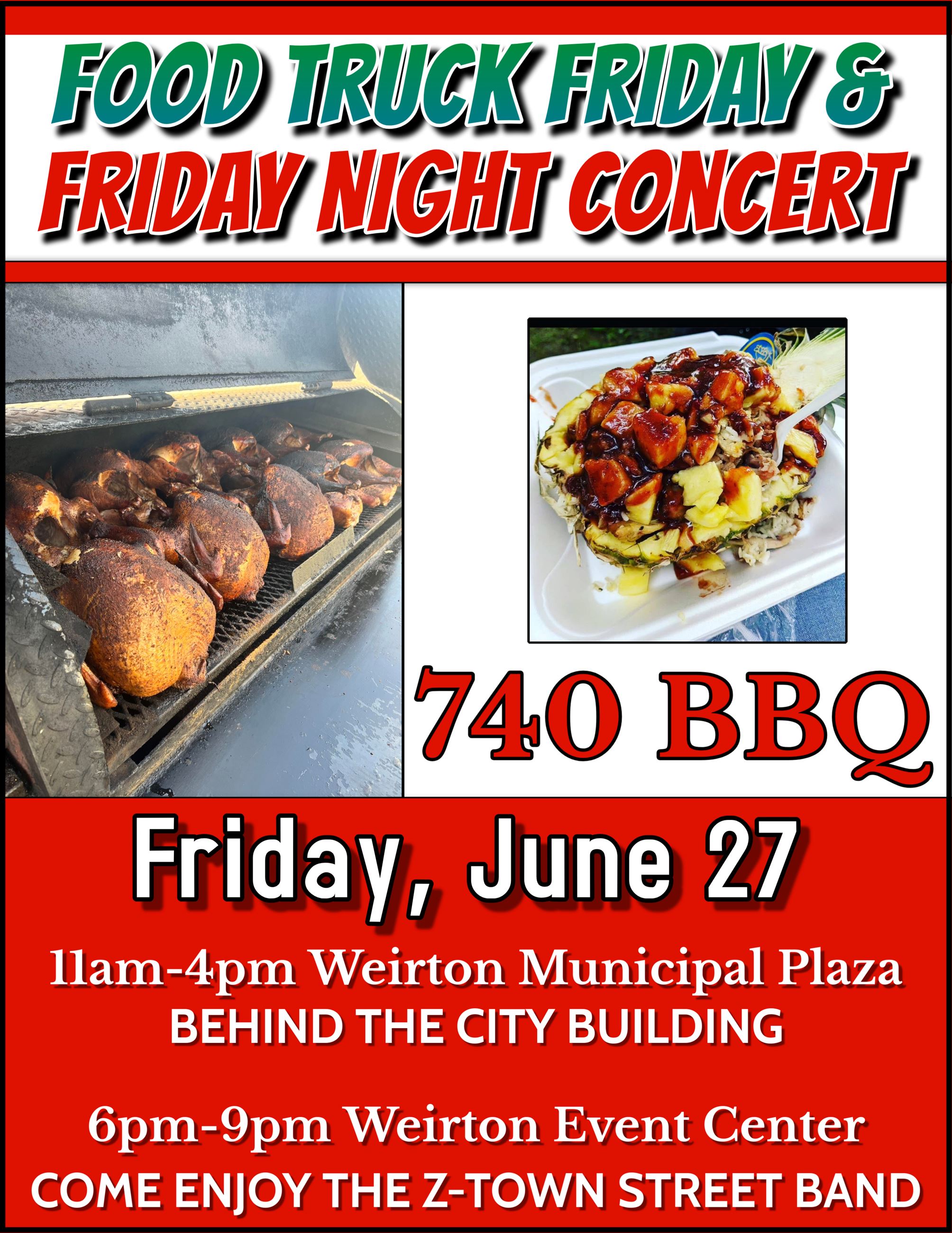 740 BBQ Flyer