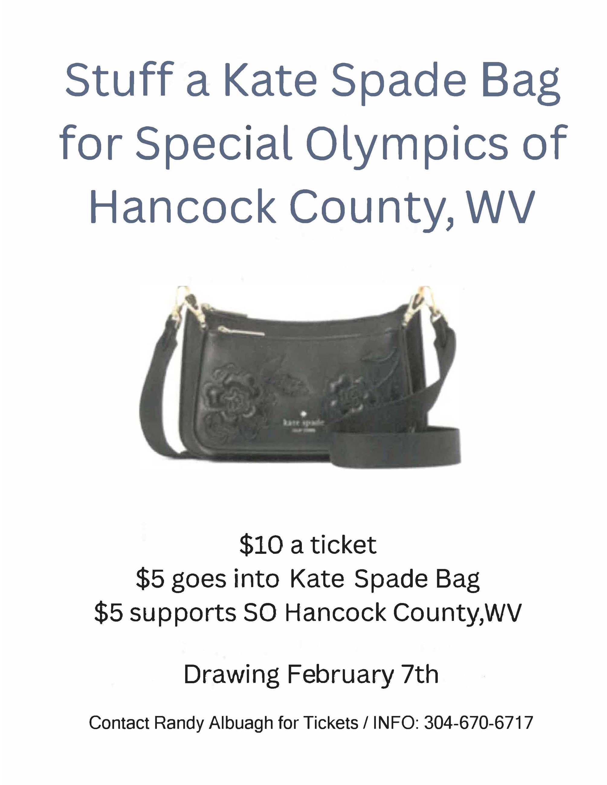Special Olympics - Kate Spade Purse Fundraisrejpg